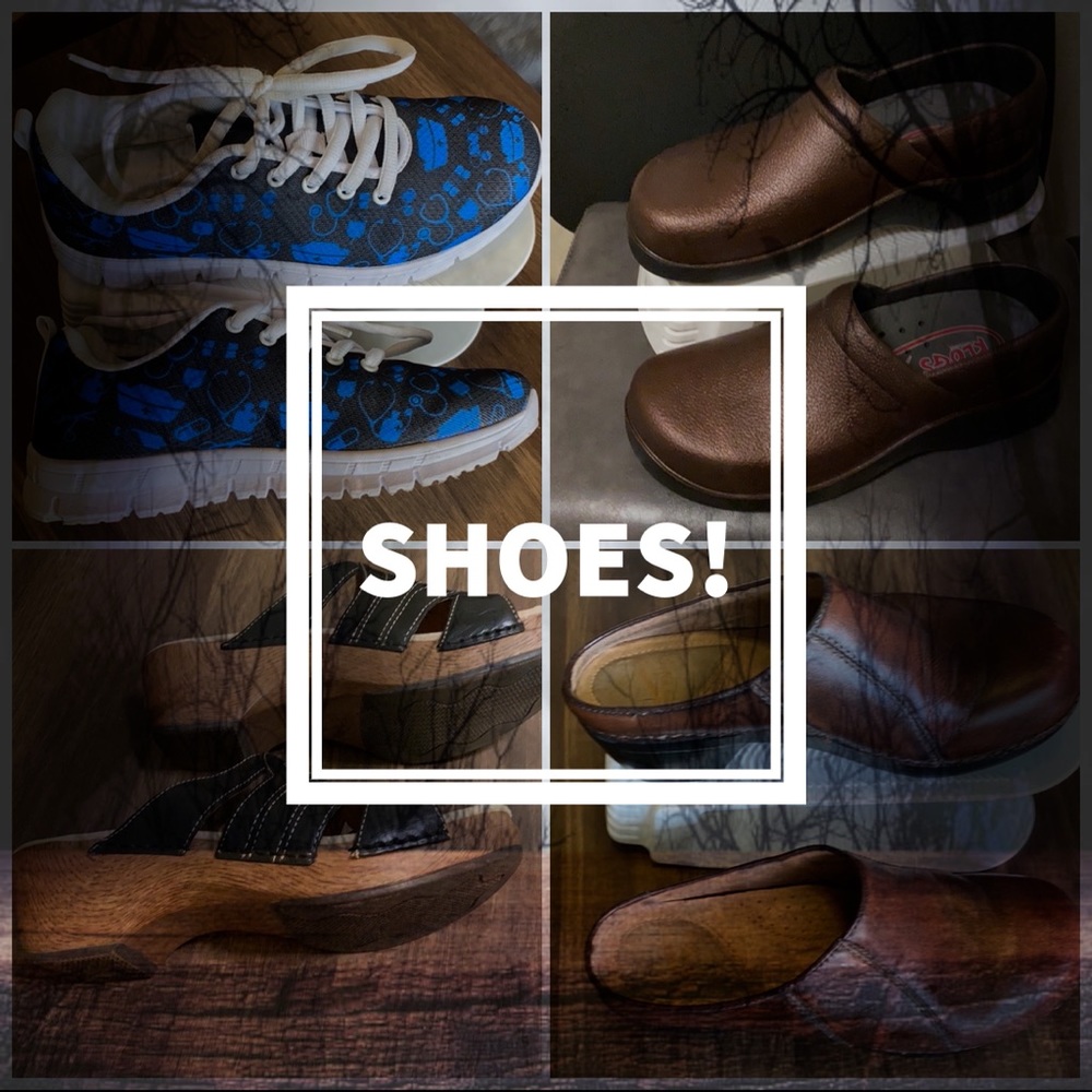 So many shoes!!